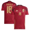 Camiseta de fútbol Bélgica Mangala 18 Primera Equipación Euro 2024 - Hombre